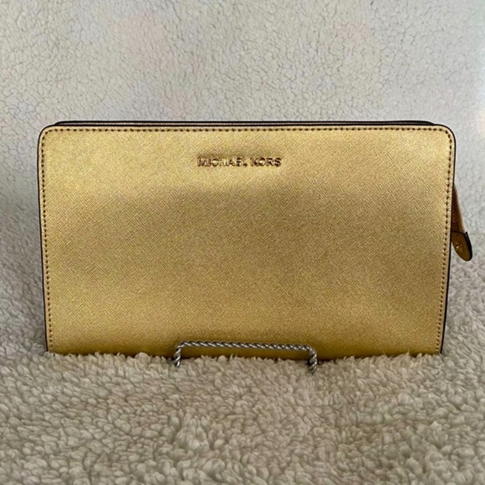 MICHAEL Michael Kors Jet Set Travel Large Convertible Leather Crossbody